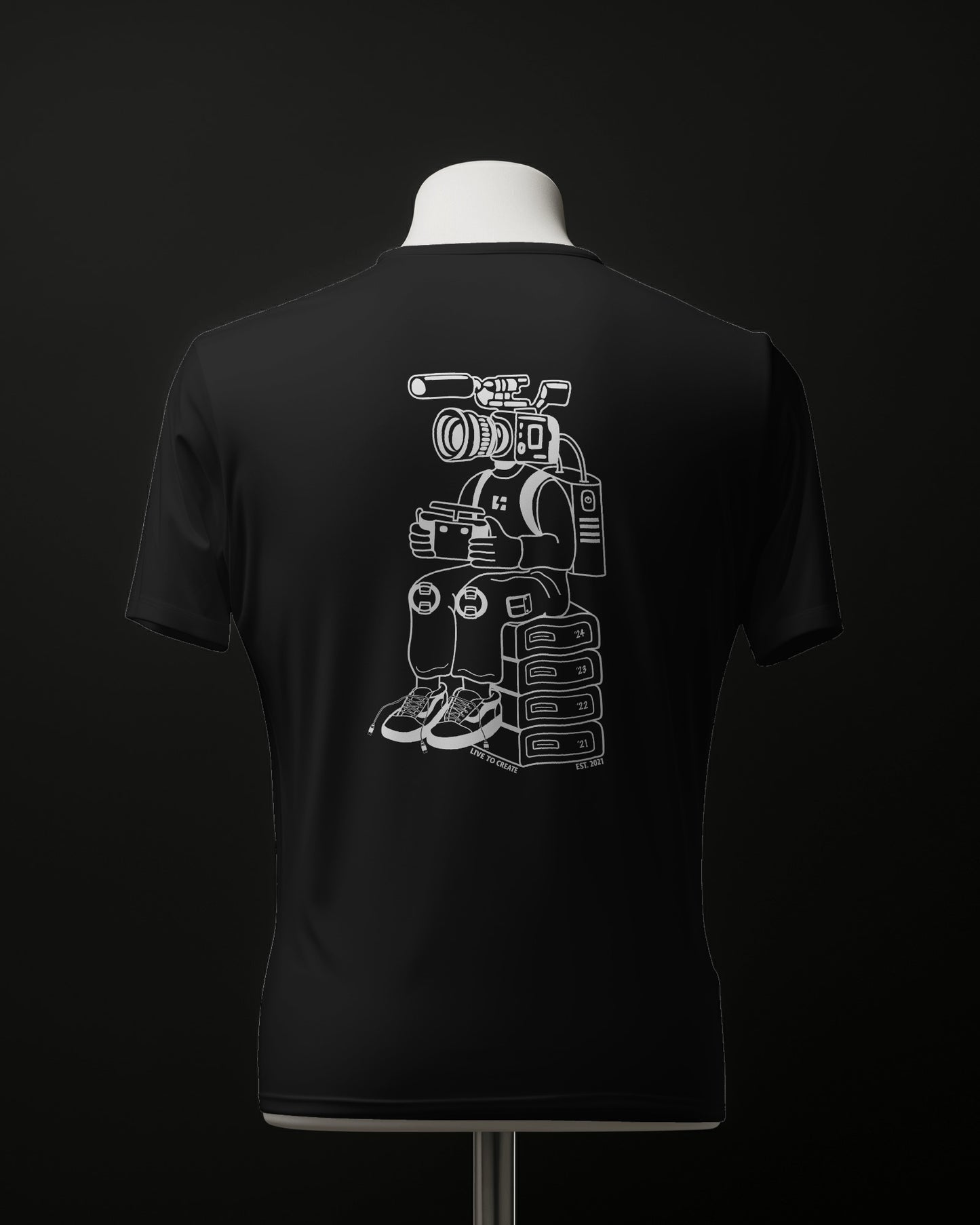Live To Create: Limited Edition 4 Year Tee